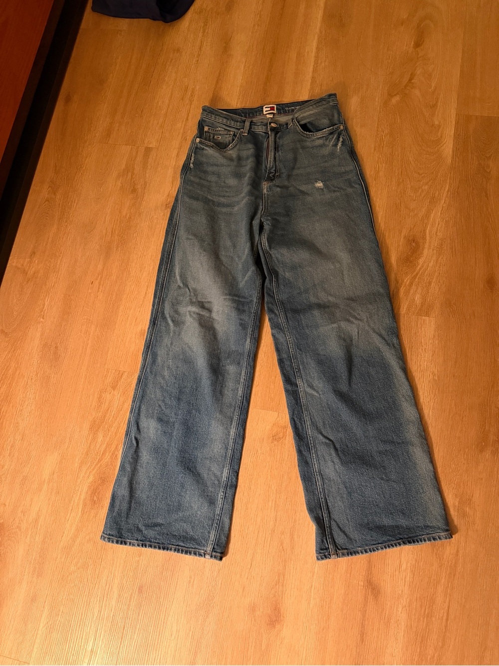 Tommy Hilfiger Classic Wide-Leg Blue Jeans